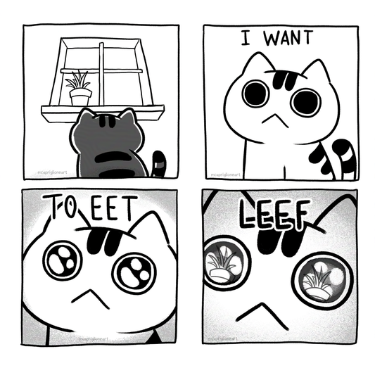 I Want to Eet Leef Art Print (8.5x9.5)