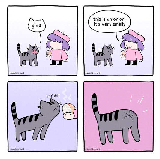 Smelly Onion Rosemary Print