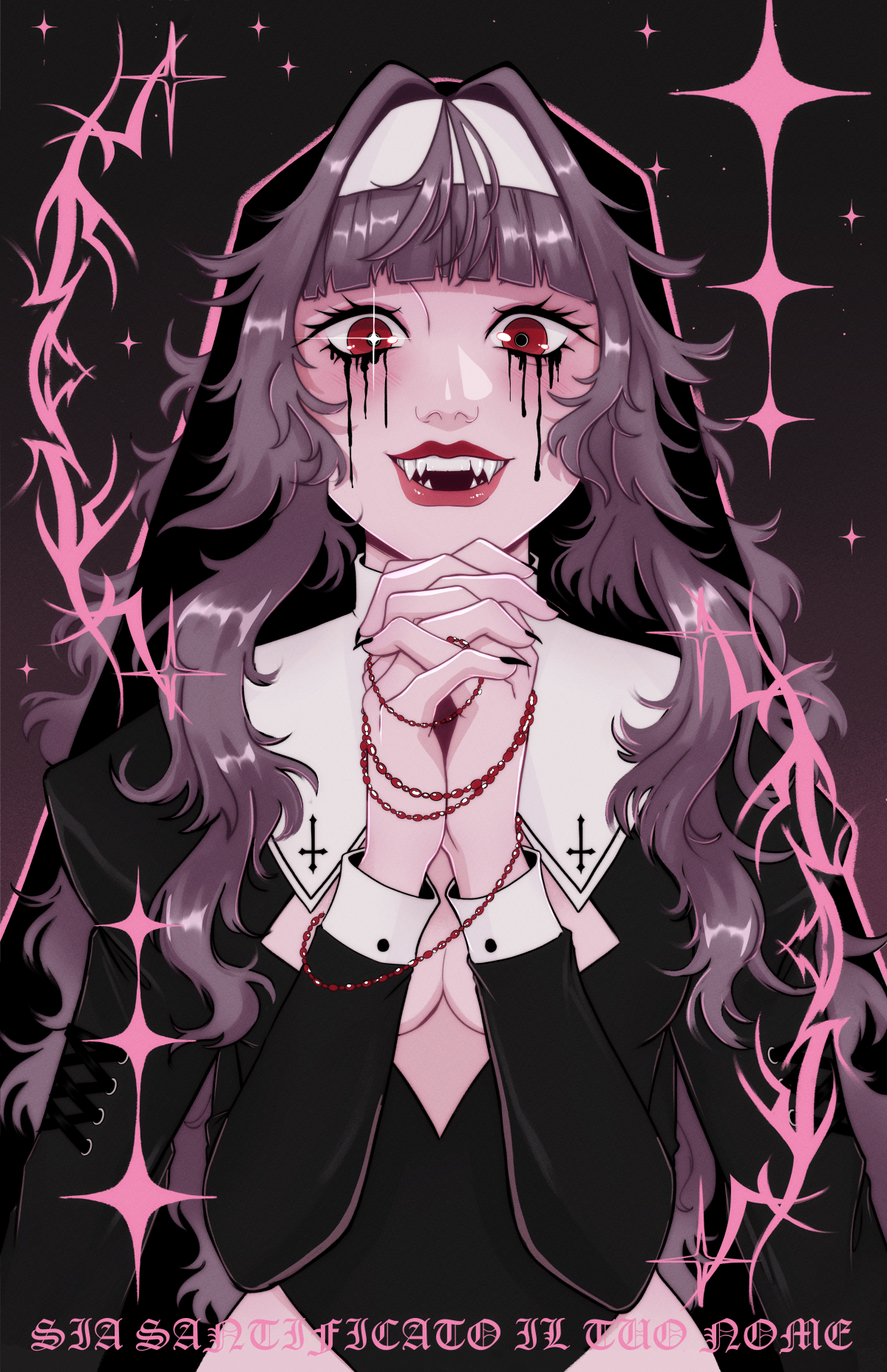 SIA SANTIFICATO IL TUO NOME 11x17 Print