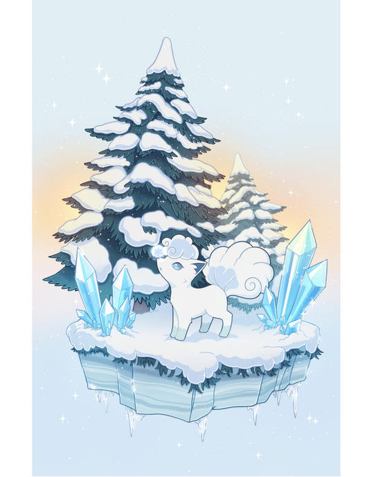 Alolan Vulpix Print 11x17