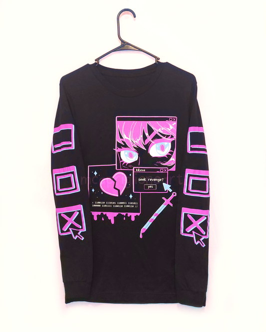 Anime Revenge Original Long Sleeve T-Shirt