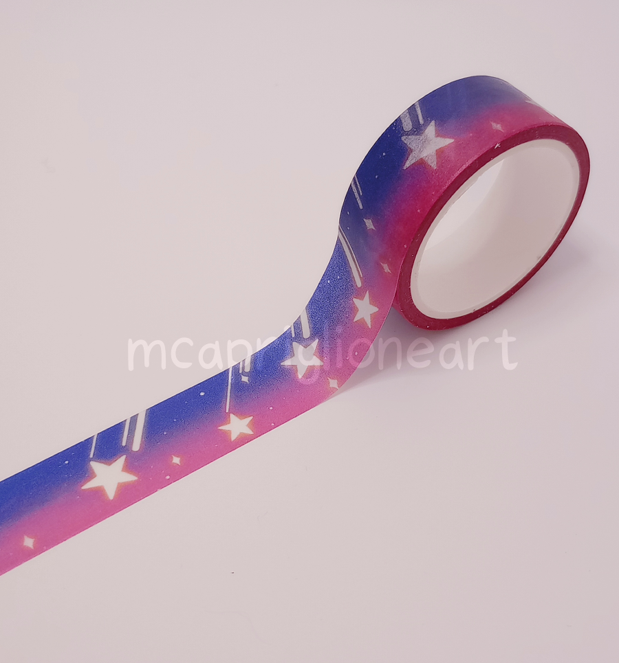 Blue Starry Sky Washi Tape