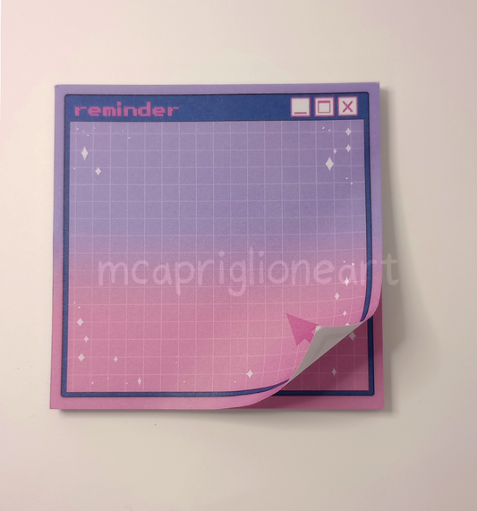 Digital Style Memo Pad