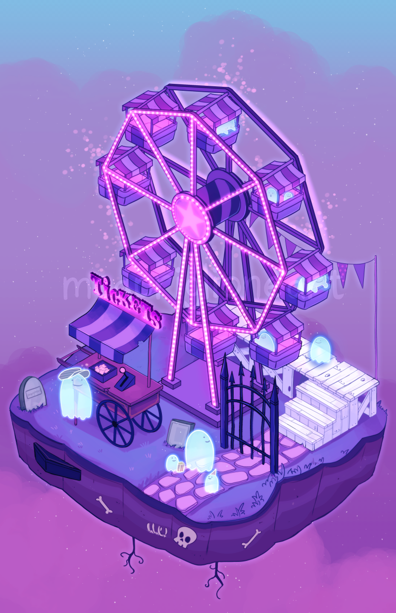Ghost Carnival 11x17Print