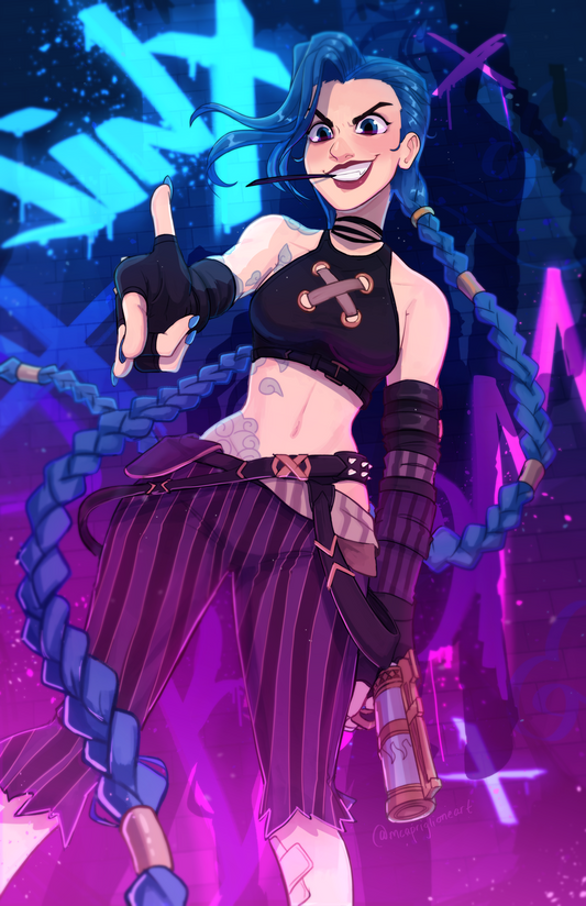 Jinx Art Print (7x11)