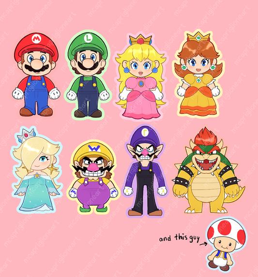 Mario Stickers