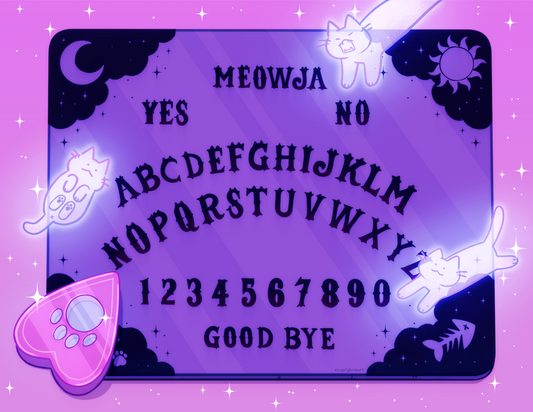 Meowja Summoning Board Large Desk Mat