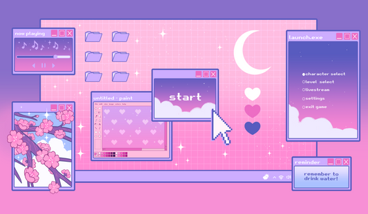 Digital Sakura Dreamscape XL Desk Mat