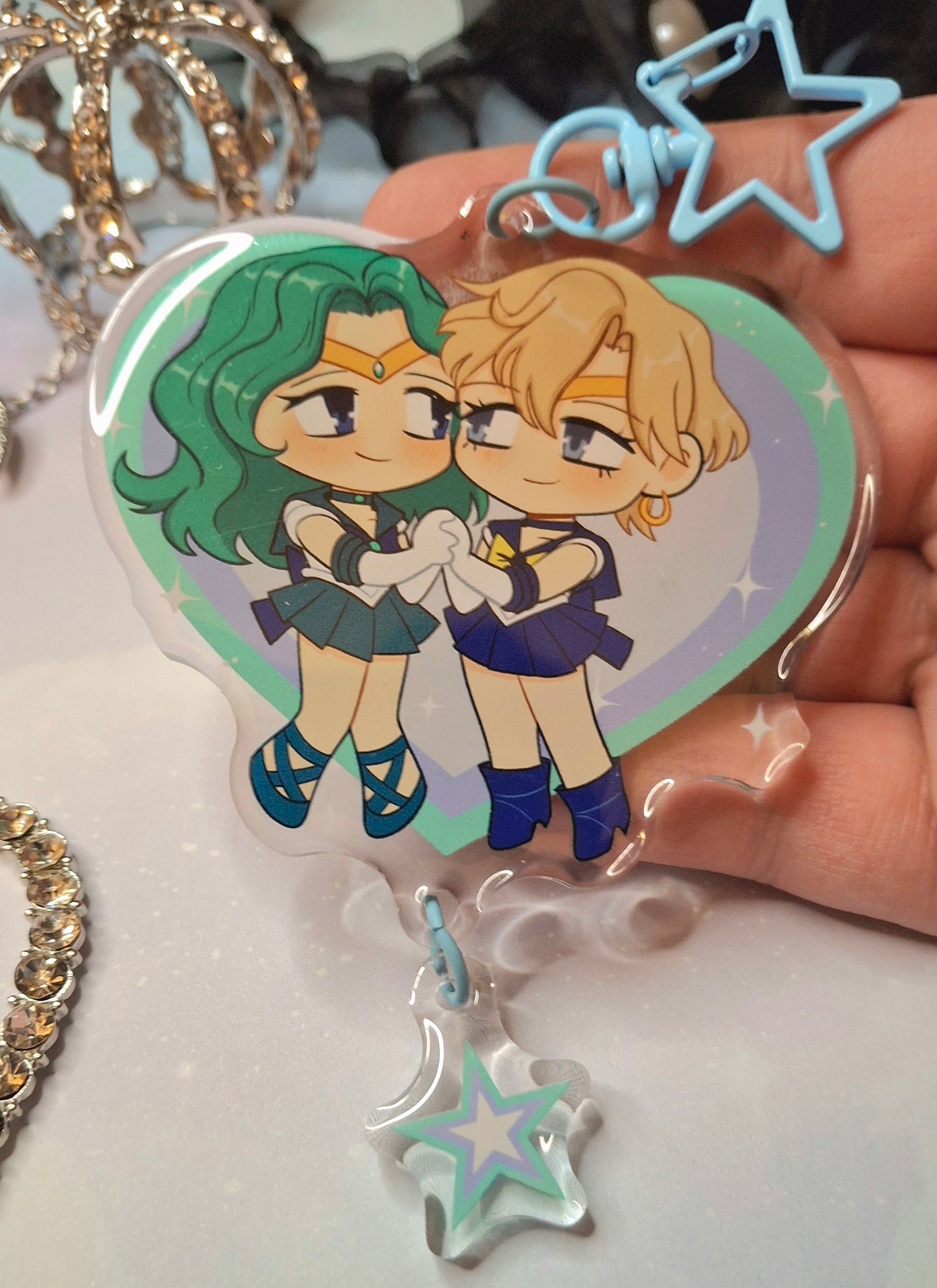 Yuri Couples Epoxy Acrylic Charms