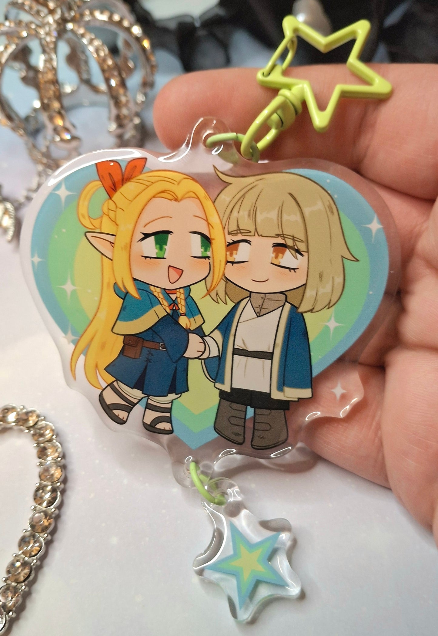 Yuri Couples Epoxy Acrylic Charms