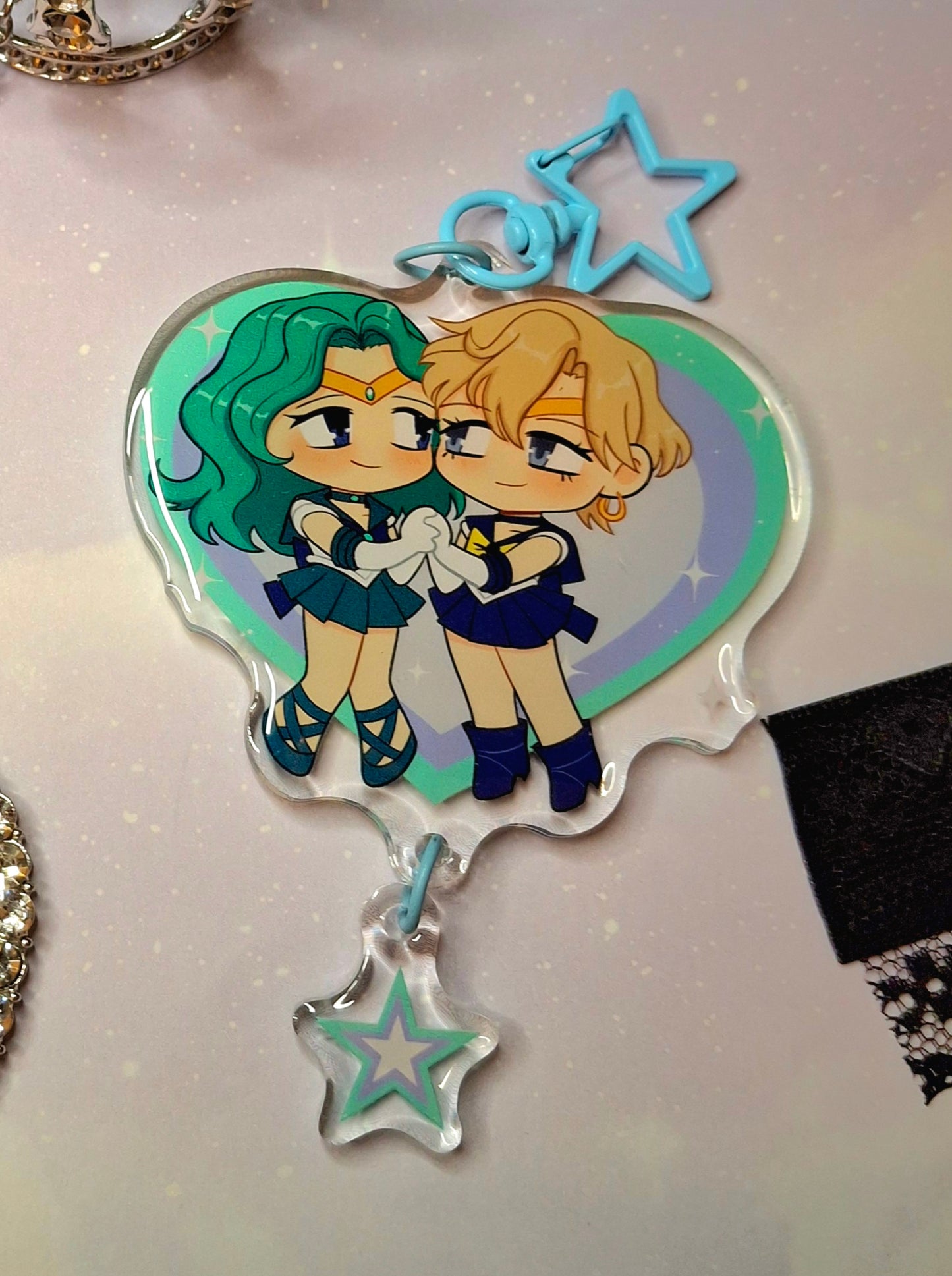 Yuri Couples Epoxy Acrylic Charms