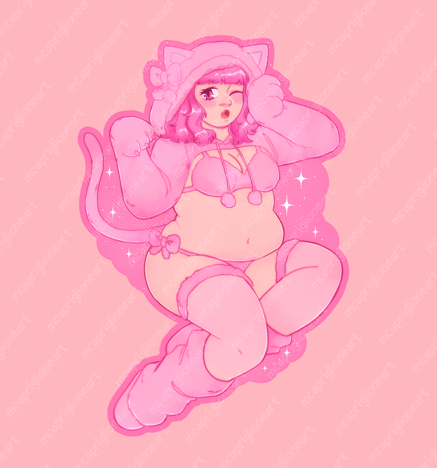 Sleepy Chubby Sticker