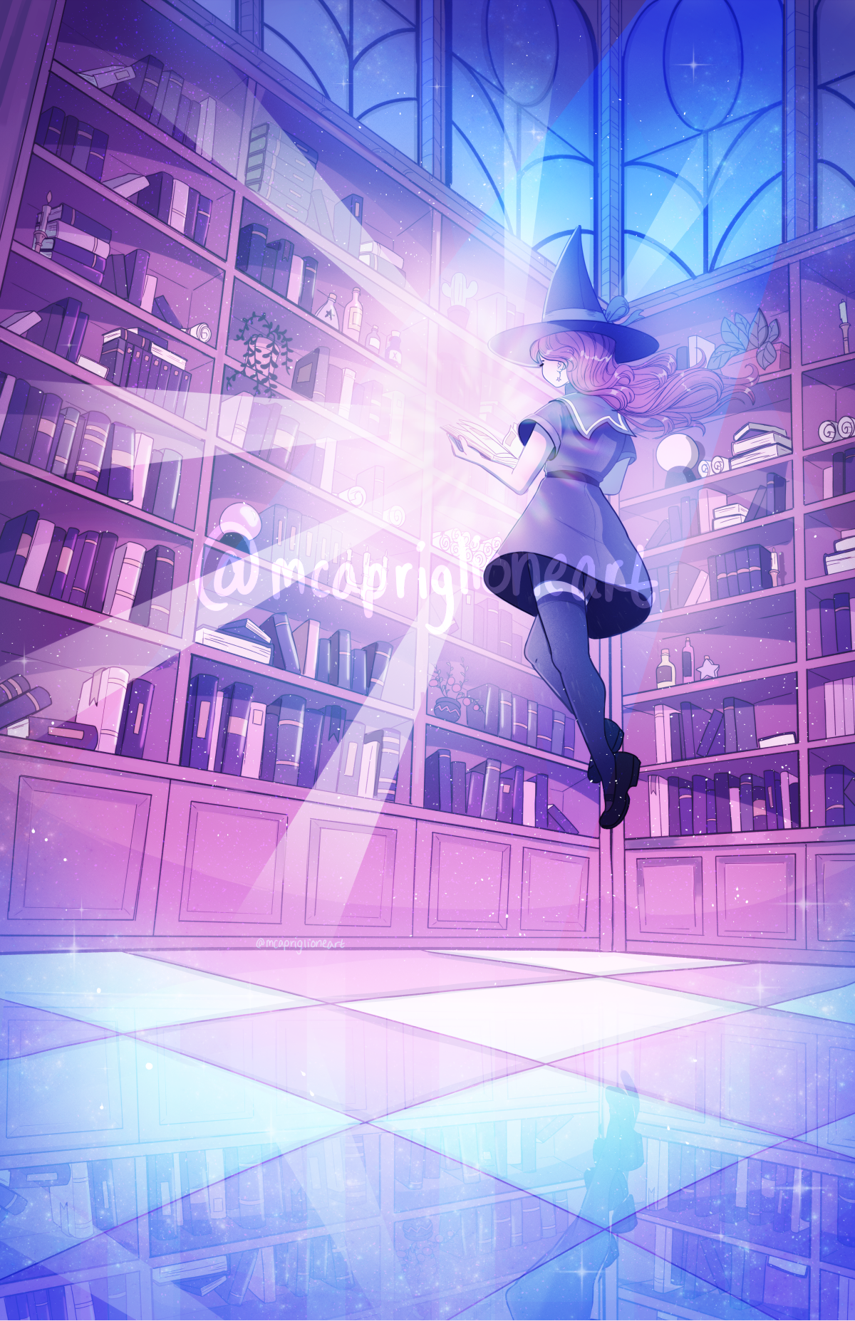 Library Art Print