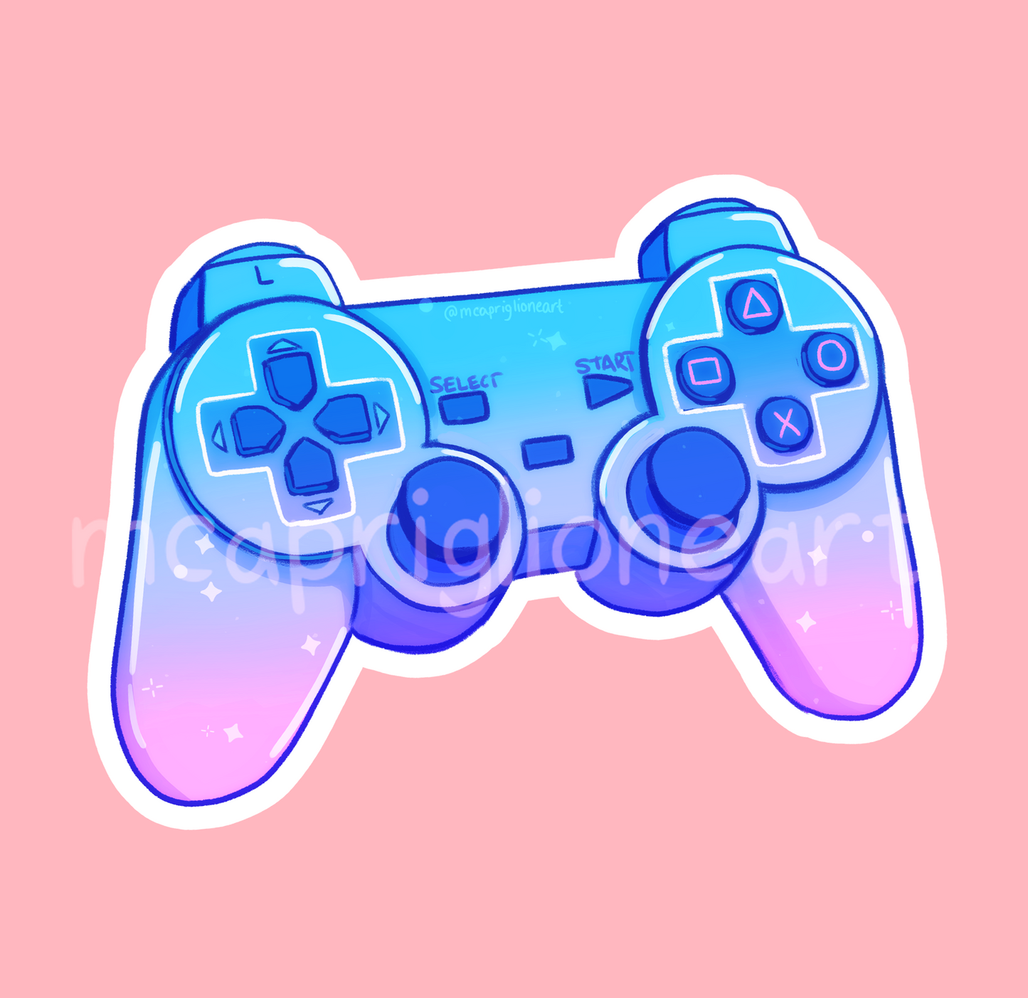 Vintage Game Controller Stickers
