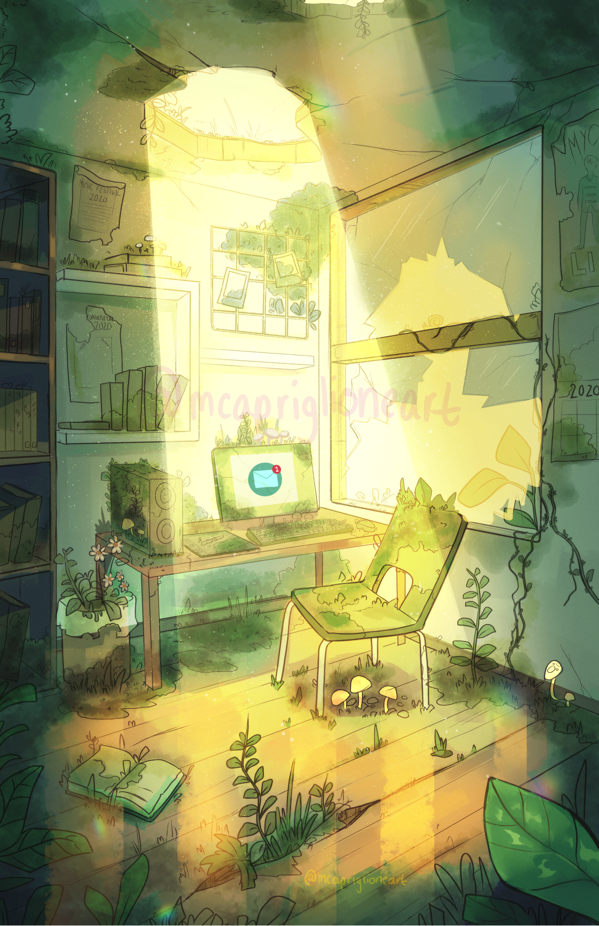 Silence Art Print