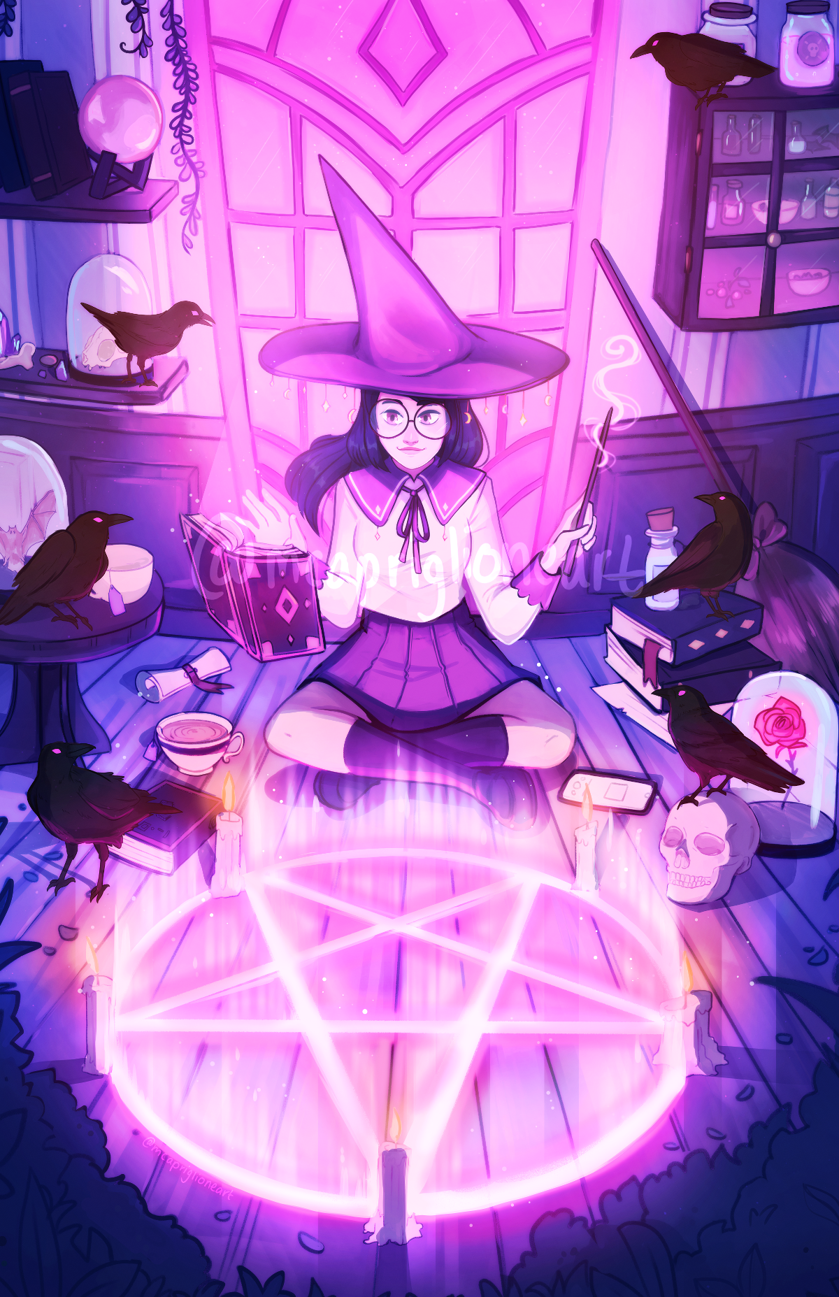 Summoning Art Print