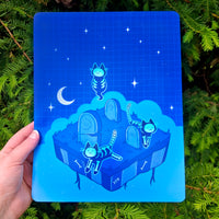 Night of the Living Meows Art Print (8.5x11)