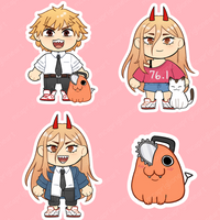 Chainsaw Man Stickers