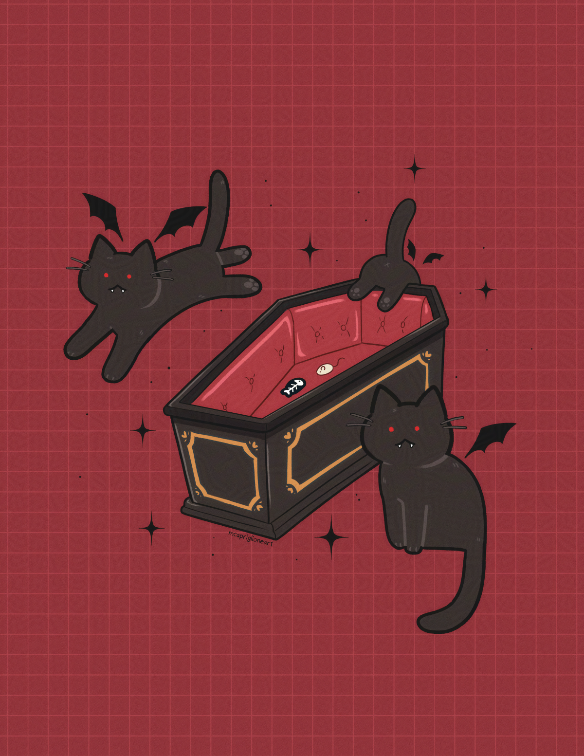 Vampurrs Art Print (8.5x11)