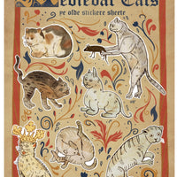 Medieval Cats Sticker Sheets (Two Designs Available)