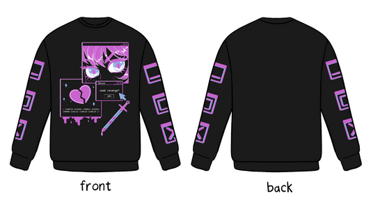 Anime Revenge Original Long Sleeve T-Shirt