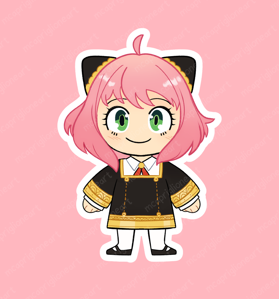 Anya Sticker