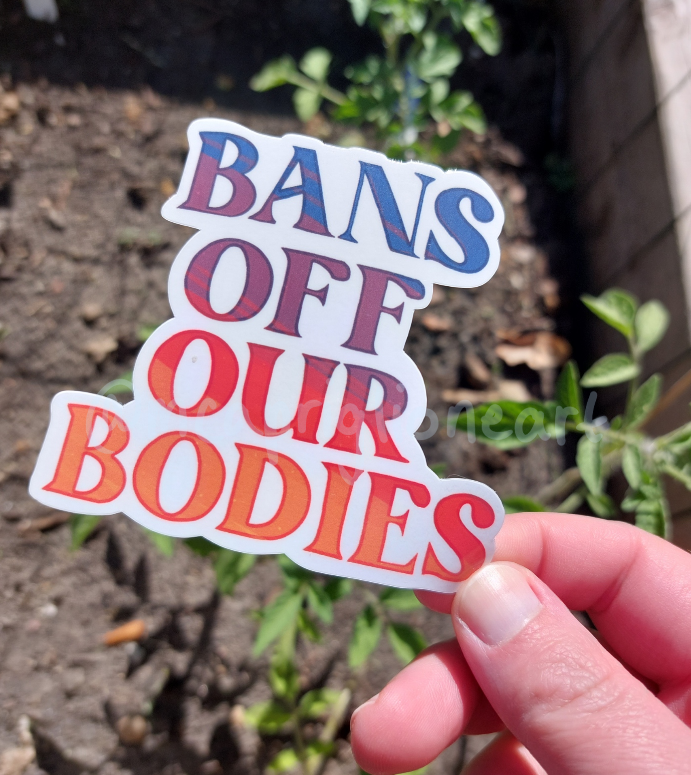 Bans Off Our Bodies Sticker