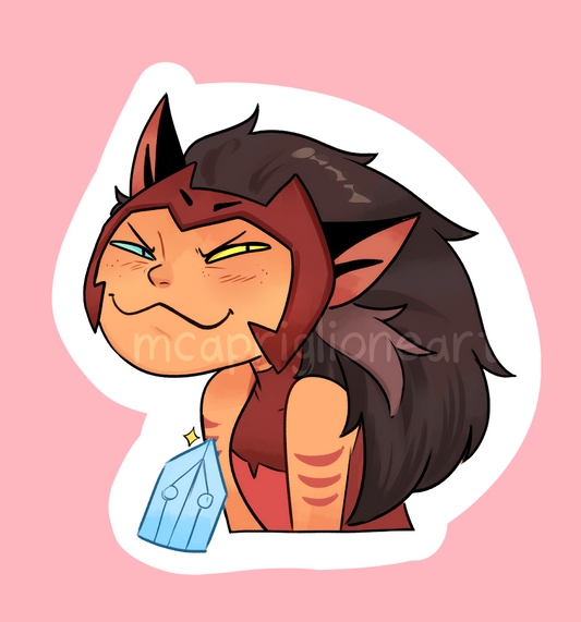 Catra Knife Sticker