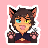 Catra Nya Sticker