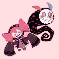 Madoka Charlotte and Bebe Stickers