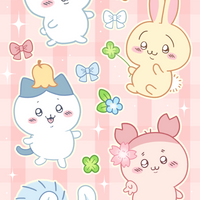Chiikawa Friends Large Sticker Sheet