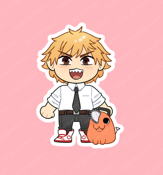 Chainsaw Man Stickers