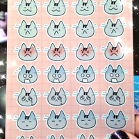 E-Meow-ji Sticker Sheet