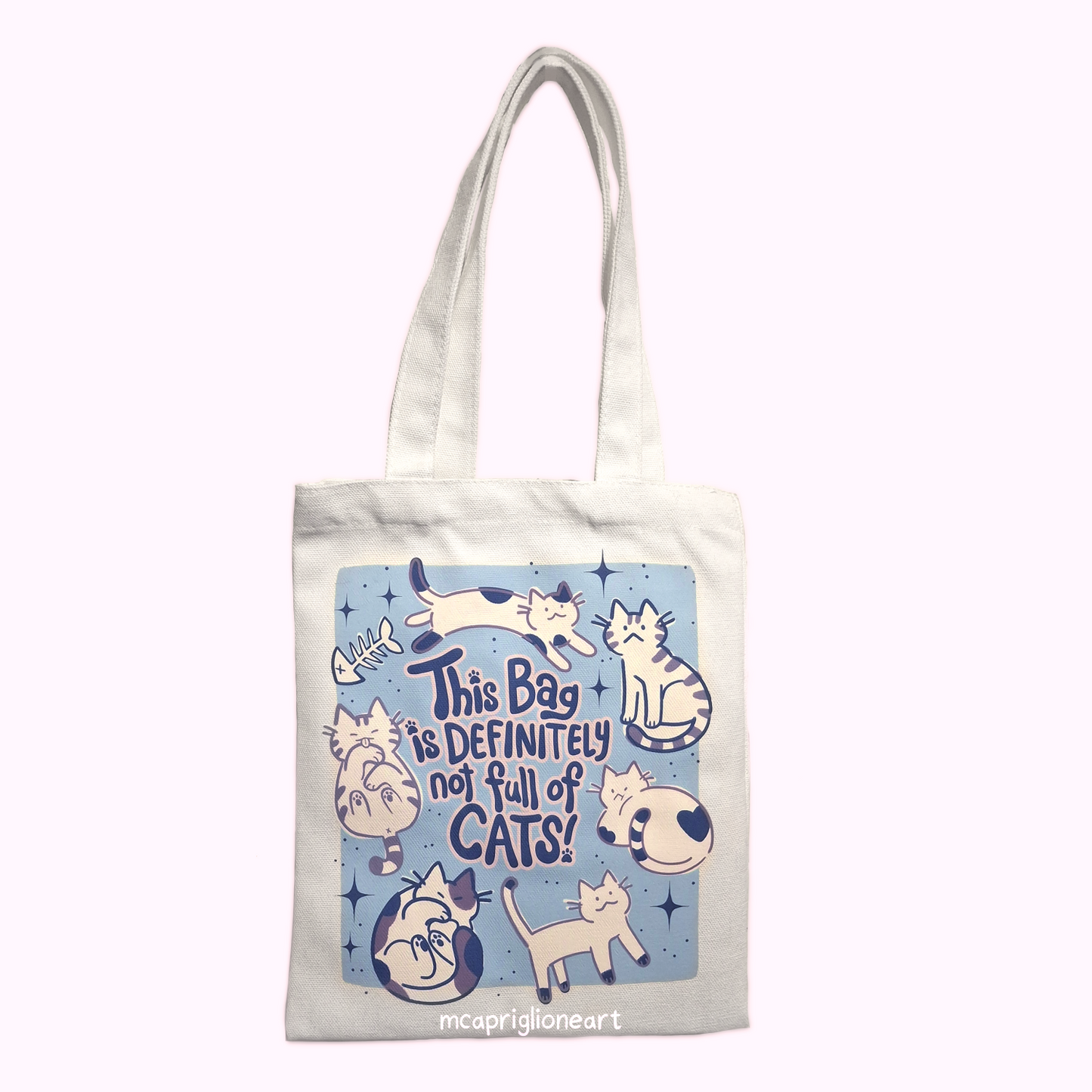 This Bag is Definitely Not Full of Cats Tote Bag