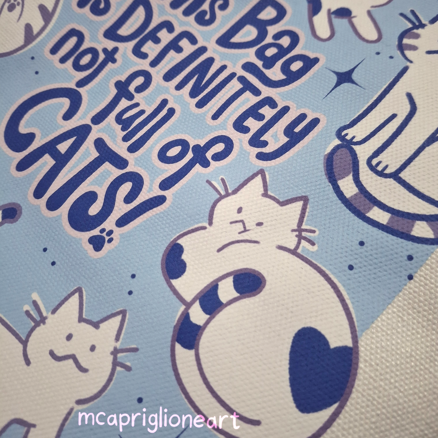 This Bag is Definitely Not Full of Cats Tote Bag