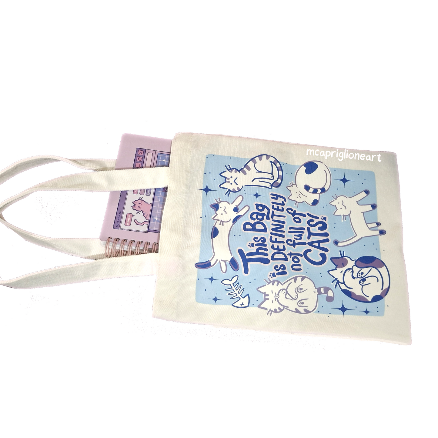 This Bag is Definitely Not Full of Cats Tote Bag