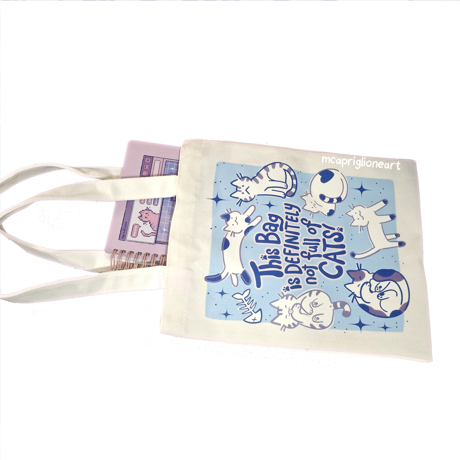 This Bag is Definitely Not Full of Cats Tote Bag