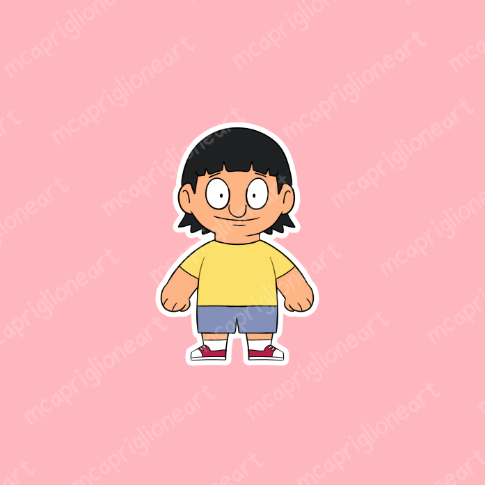 Burger Family Stickers