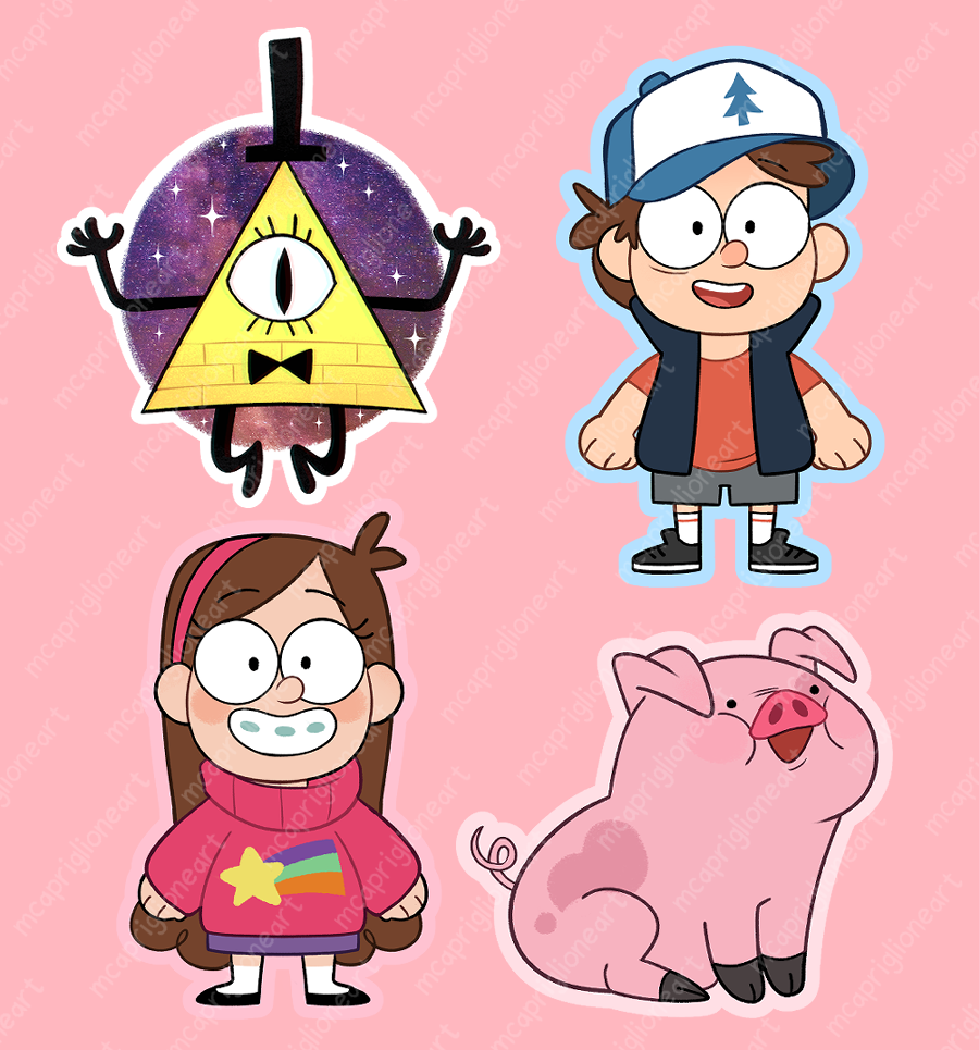 Gravity Falls Stickers