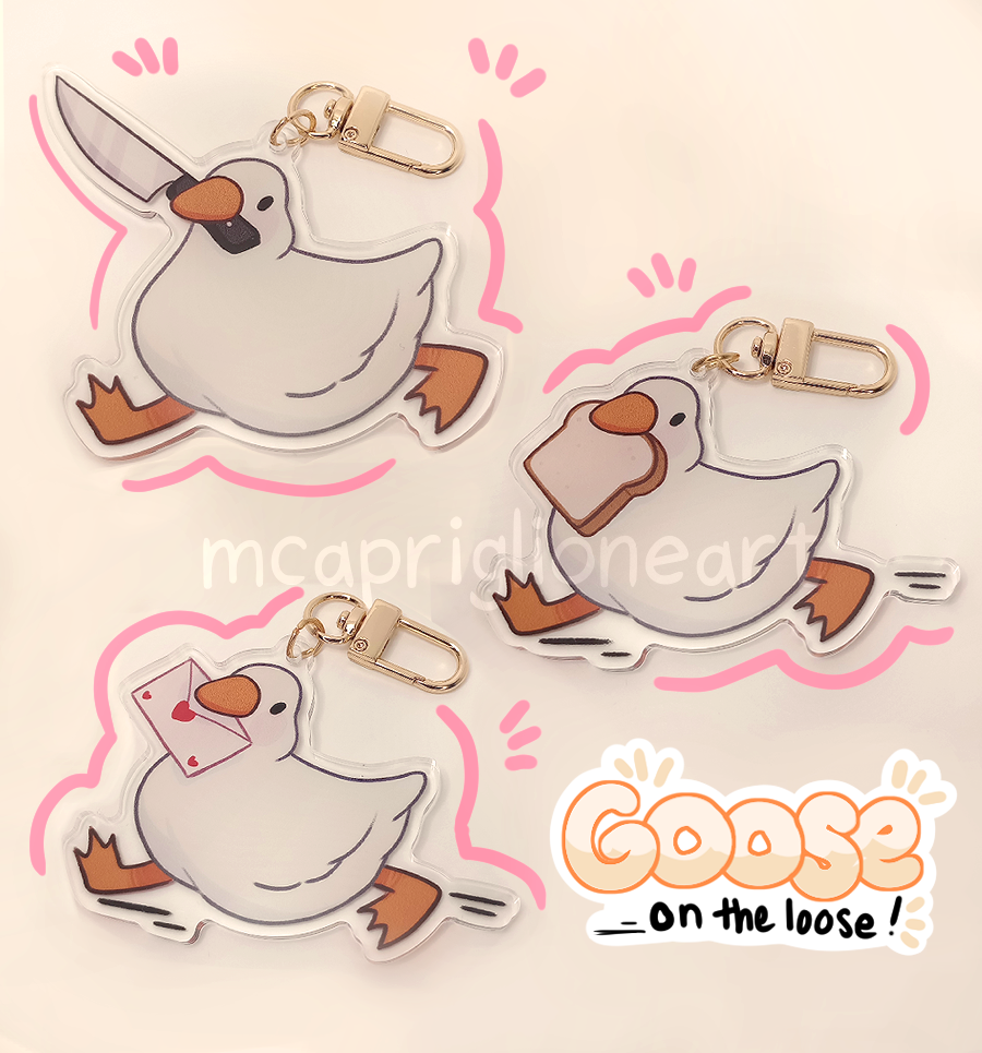 Goose on the Loose! Charms