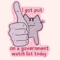 Government Watchlist Cat