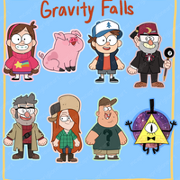 Gravity Falls Stickers