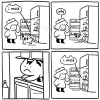 I Must Cat Print
