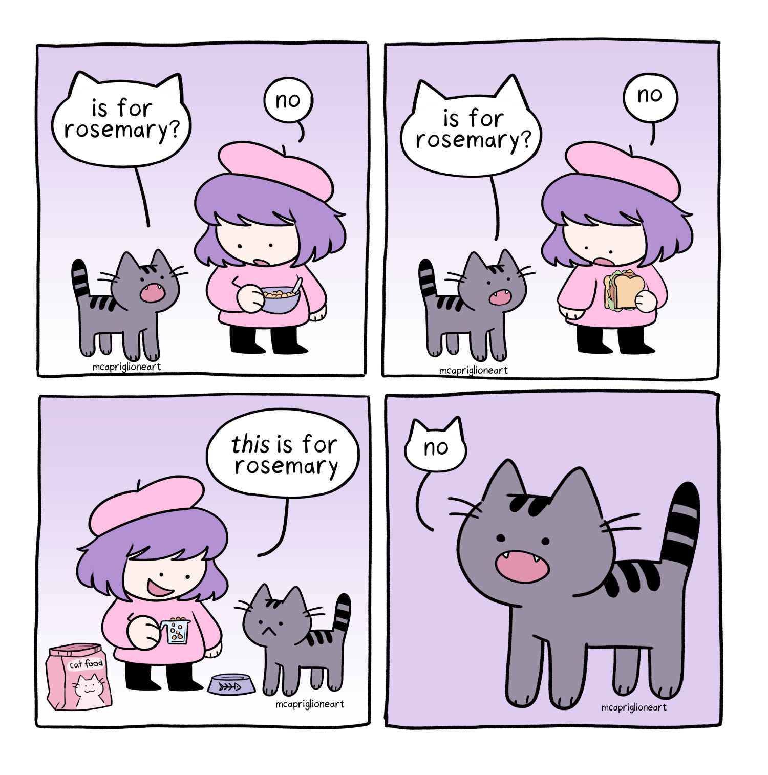 Is For Rosemary Print