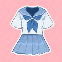 Kill la Kill Outfit Stickers