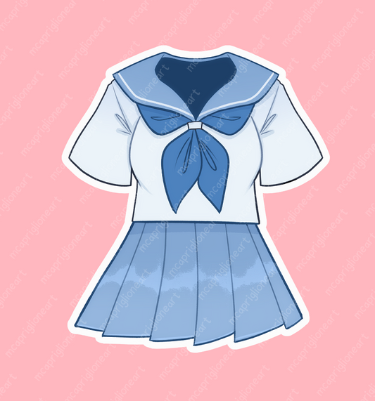 Kill la Kill Outfit Stickers