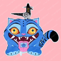 Kpop Demon Hunters Tiger Sticker