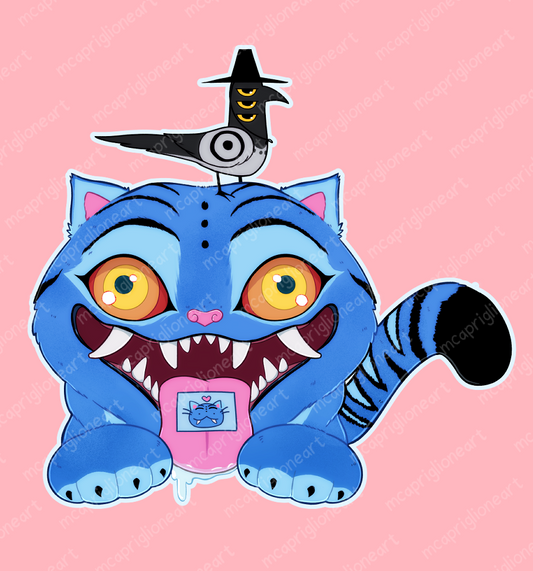 Kpop Demon Hunters Tiger Sticker