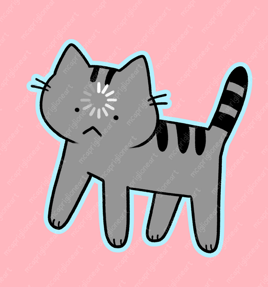 Loading Cat Sticker