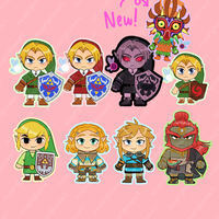 Legend of Zelda Stickers